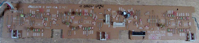 MFC42 filter board